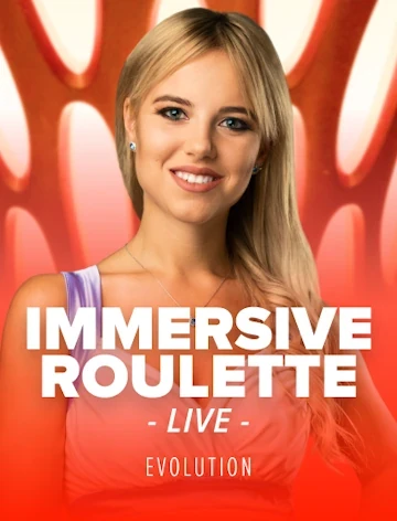Immersive Roulette by Evolution at Fortunica Casino